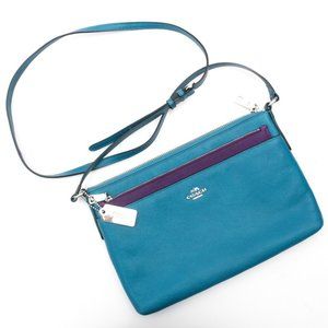 NWT COACH SWINGPACK WITH POP-UP POUCH